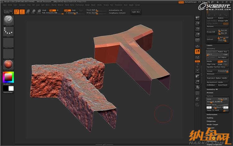 maya打造魔塔場景 飛特網 maya建模教程