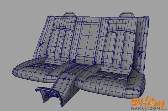 maya打造奔馳cls 550跑車(chē) 飛特網(wǎng) maya建模教程interior3