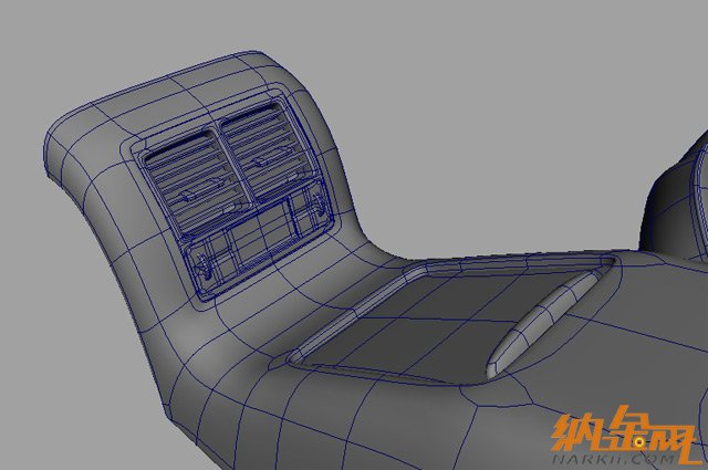 maya打造奔馳cls 550跑車(chē) 飛特網(wǎng) maya建模教程interior4