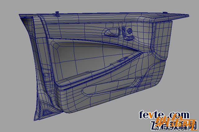 maya打造奔馳cls 550跑車(chē) 飛特網(wǎng) maya建模教程interior6