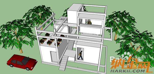 sketchup入門教程：SketchUp怎樣導(dǎo)出平面、立面和剖面？