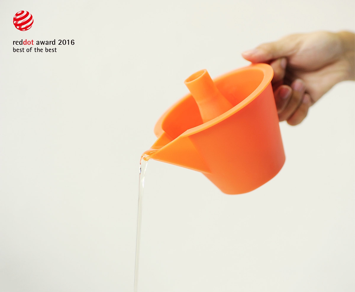 紅點設計大獎:創(chuàng)意產(chǎn)品雙用漏斗2