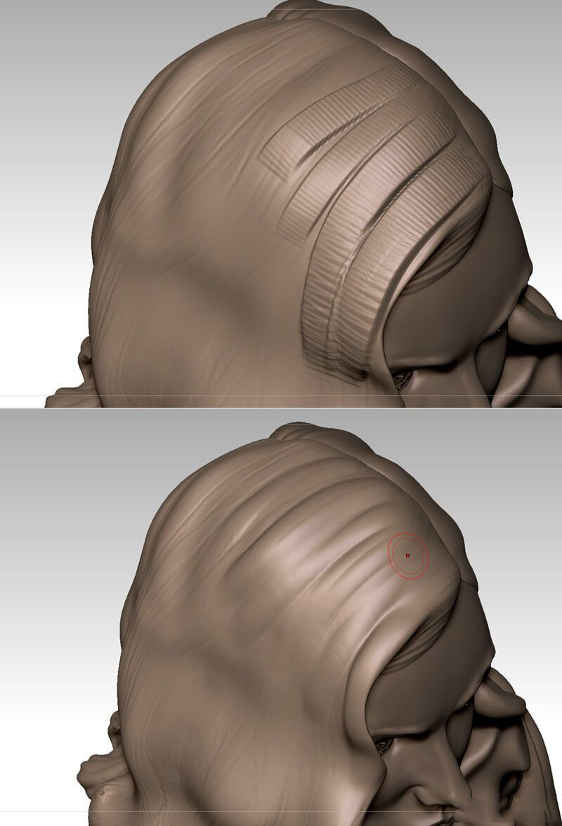 ZBrush頭發(fā)雕刻的十個(gè)小提示 納金網(wǎng)