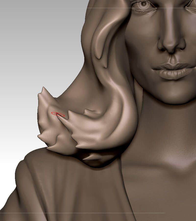 ZBrush頭發(fā)雕刻的十個(gè)小提示 納金網(wǎng)