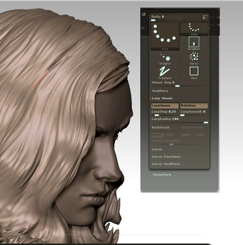 ZBrush頭發(fā)雕刻的十個(gè)小提示 納金網(wǎng)