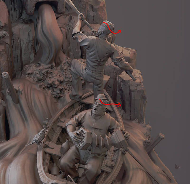ZBrush頭發(fā)雕刻的十個(gè)小提示 納金網(wǎng)