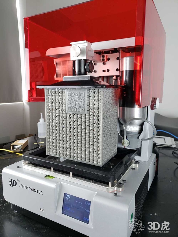 震撼來襲——珍妮LCD光固化二代3D打印機Plus